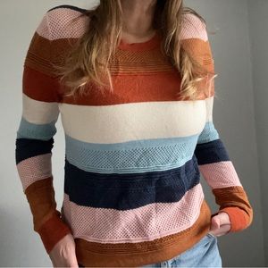 Market & Spruce Sweater Striped